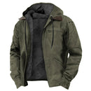 Jaqueta Masculina Para Inverno Fleece com Capuz - (Promoção de Inverno 2025)