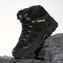 Kit Bota Tática Militar Branvek Masculina em Couro Legítimo e Nylon + BRINDES: Cinto, Carteira e Relógio Tático